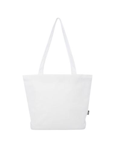 Bolsa Tote con cremallera de material reciclado GRS de 20 l N10250031