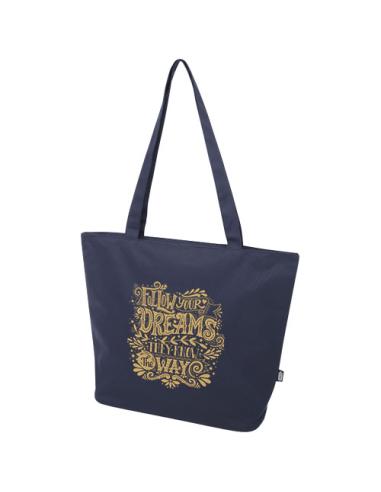 Bolsa Tote con cremallera de material reciclado GRS de 20 l N55250031