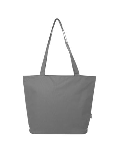 Bolsa Tote con cremallera de material reciclado GRS de 20 l N28250031