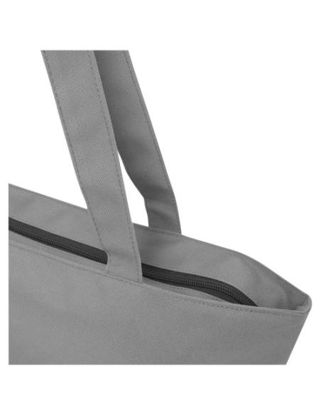 Bolsa Tote con cremallera de material reciclado GRS de 20 l N28250031