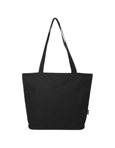 Bolsa Tote con cremallera de material reciclado GRS de 20 l N09250031