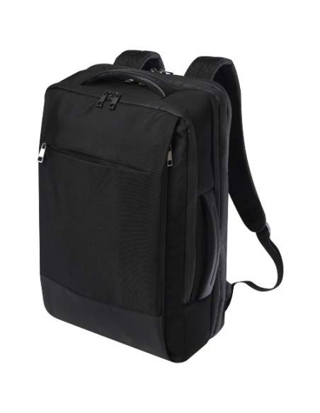 Mochila para portátil de 17" expandible de material reciclado GRS de 35 l N09750031