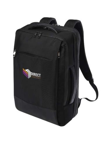 Mochila para portátil de 17" expandible de material reciclado GRS de 35 l N09750031