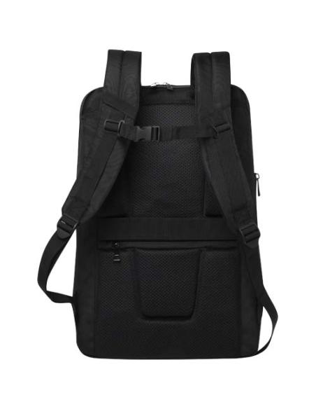 Mochila para portátil de 17" expandible de material reciclado GRS de 35 l N09750031