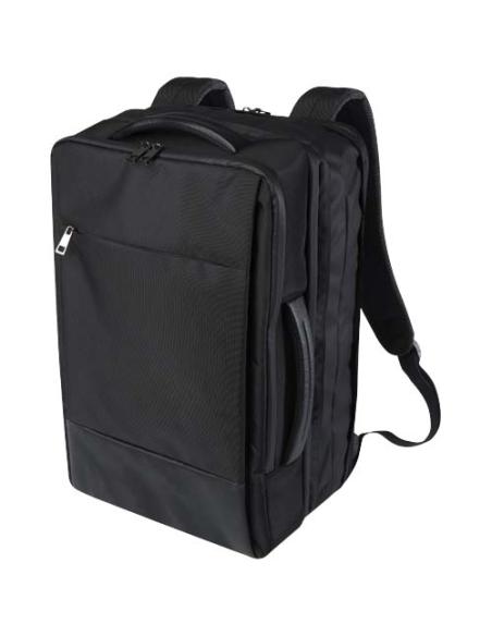 Mochila para portátil de 17" expandible de material reciclado GRS de 35 l N09750031