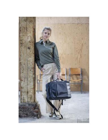 Mochila para portátil de 17" expandible de material reciclado GRS de 35 l N09750031