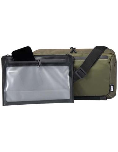 Bolsa bandolera modular de material reciclado GRS N16517021