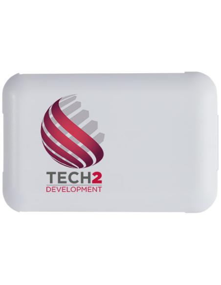 Cable de carga modular de plástico reciclado con soporte para teléfono N10163421