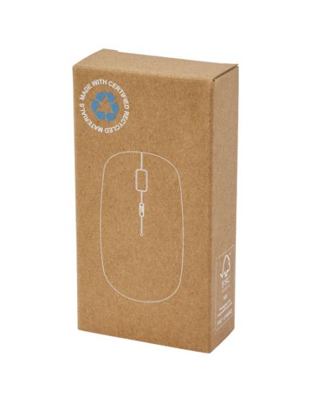 Ratón inalámbrico de plástico reciclado RCS N10173421