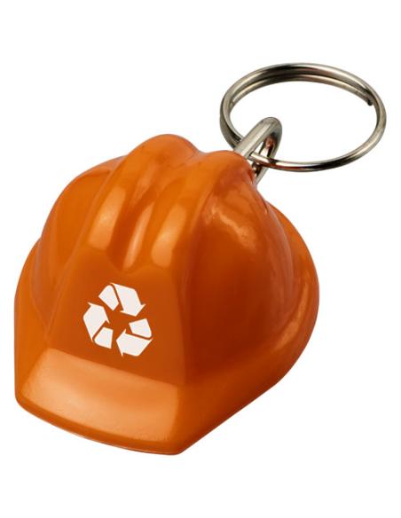 Llavero de material reciclado con forma de casco protector N13981012
