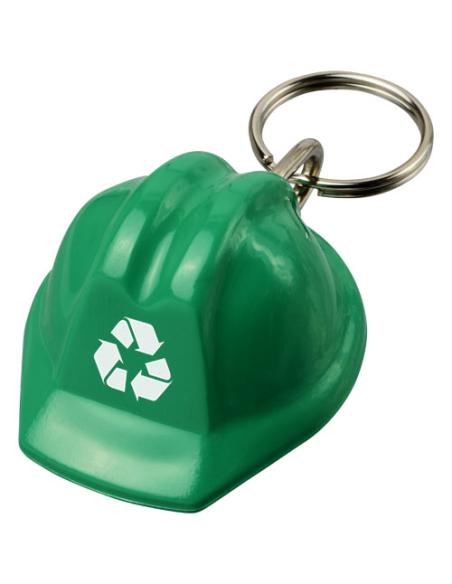 Llavero de material reciclado con forma de casco protector N16981012