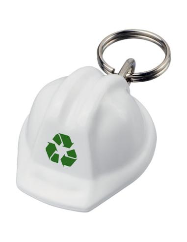 Llavero de material reciclado con forma de casco protector N29981012