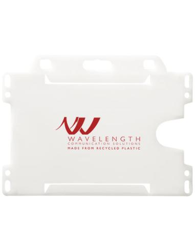 Tarjetero de plástico reciclado N10391012