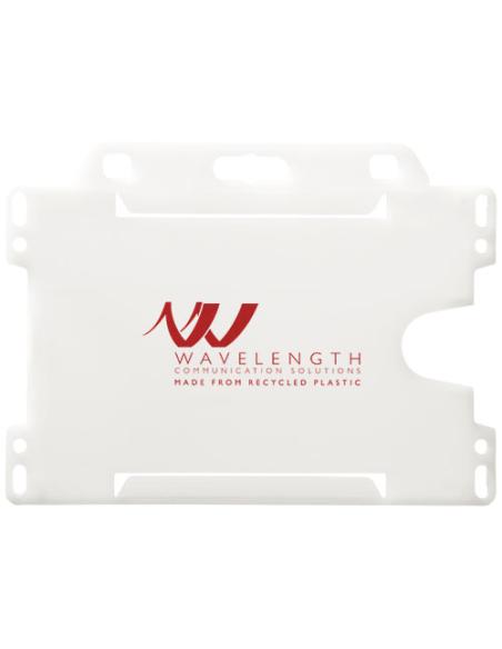 Tarjetero de plástico reciclado N10391012