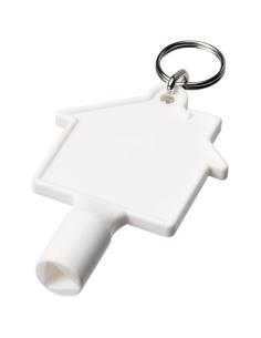 Llavero de material reciclado con forma de casa N10591012