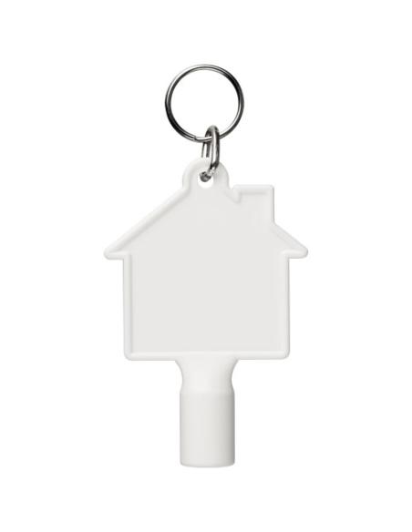 Llavero de material reciclado con forma de casa N10591012