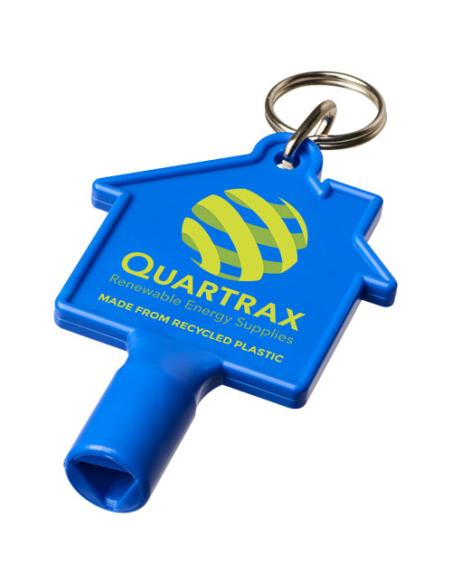 Llavero de material reciclado con forma de casa N25591012