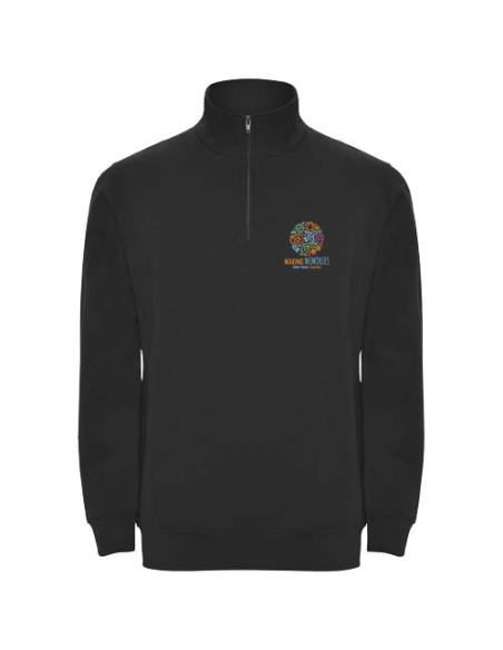 Sudadera con media cremallera N1O39011R