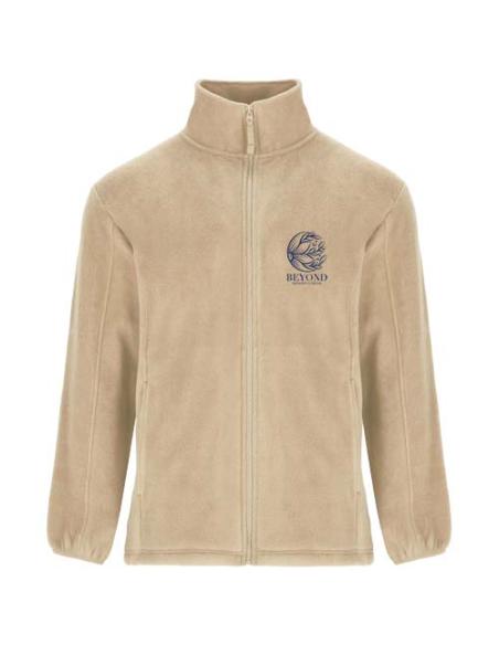 Chaqueta de forro polar con cremallera completa para hombre N1H12146R