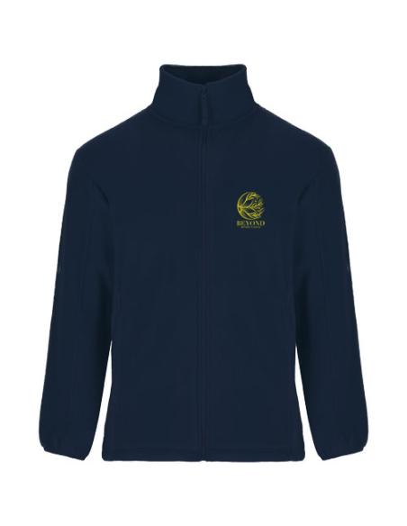 Chaqueta de forro polar con cremallera completa para hombre N1R12146R