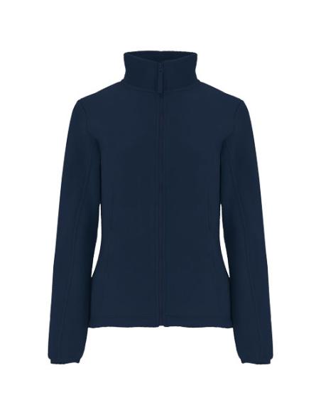 Chaqueta de forro polar con cremallera completa para mujer N1R13146R
