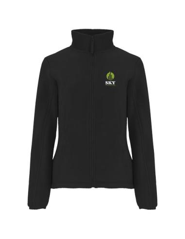 Chaqueta de forro polar con cremallera completa para mujer N1O33146R