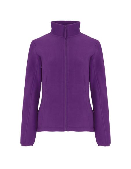 Chaqueta de forro polar con cremallera completa para mujer N1H43146R