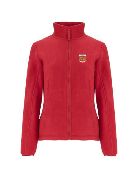 Chaqueta de forro polar con cremallera completa para mujer N1I43146R