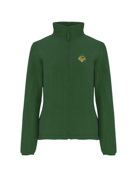 Chaqueta de forro polar con cremallera completa para mujer N1Z43146R