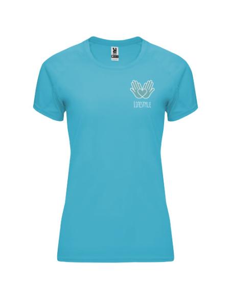 Camiseta deportiva de manga corta para mujer N1U48040R