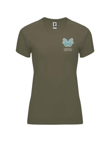 Camiseta deportiva de manga corta para mujer N1M58040R