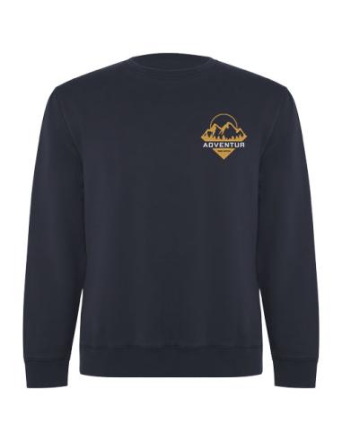 Sudadera de cuello redondo unisex algodón orgánico N0R11701R