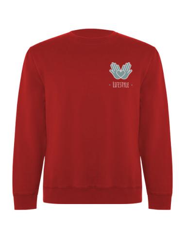 Sudadera de cuello redondo unisex algodón orgánico N0I41701R