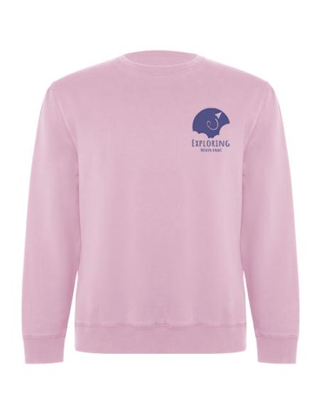 Sudadera de cuello redondo unisex algodón orgánico N0O41701R