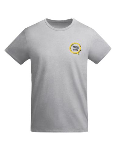 Camiseta de manga corta para hombre algodón orgánico N1U28966R