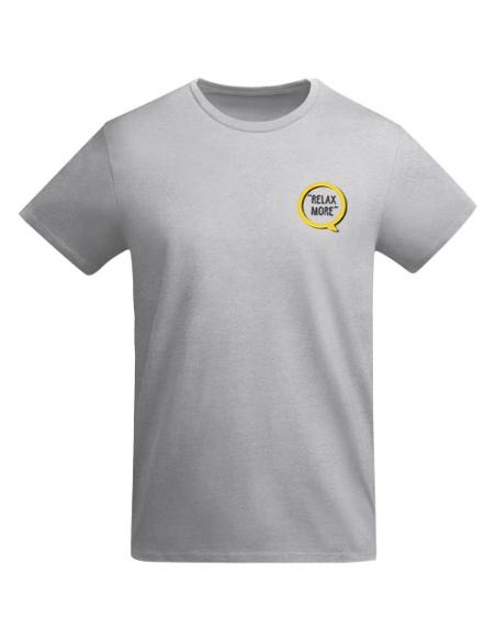 Camiseta de manga corta para hombre algodón orgánico N1U28966R