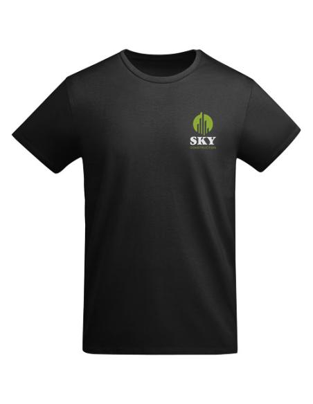 Camiseta de manga corta para hombre algodón orgánico N1O38966R