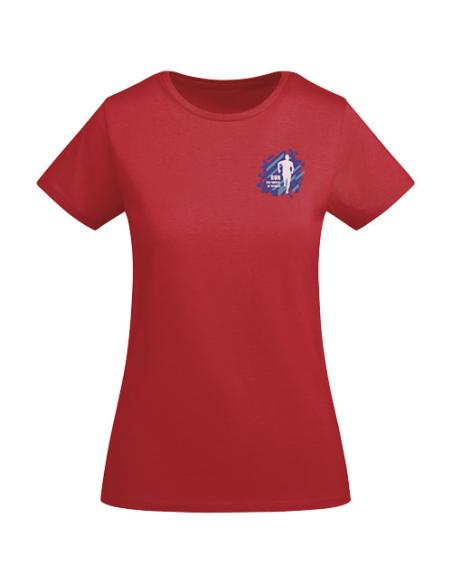 Camiseta de manga corta para mujer algodón orgánico N1I49966R