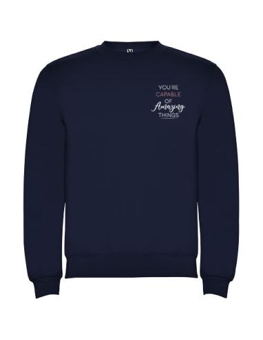 Sudadera de cuello redondo unisex N0R10701R