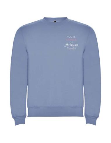 Sudadera de cuello redondo unisex N0W10701R