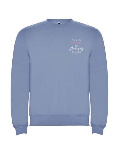 Sudadera de cuello redondo unisex N0W10701R