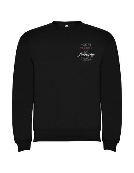 Sudadera de cuello redondo unisex N0O30701R