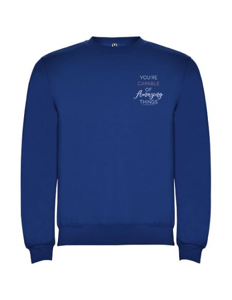 Sudadera de cuello redondo unisex N0T40701R