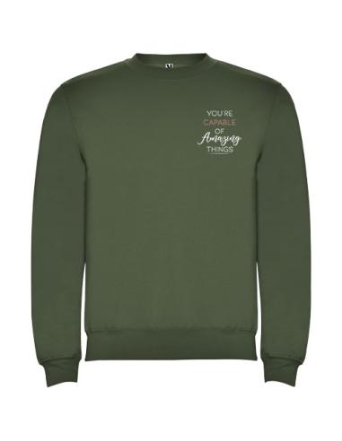 Sudadera de cuello redondo unisex N0Y40701R