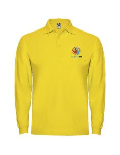 Polo de manga larga para hombre N1B15366R 2