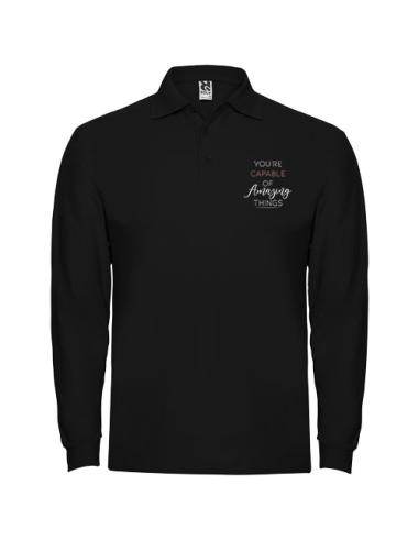 Polo de manga larga para hombre N1O35366R