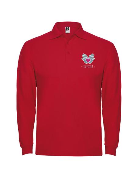 Polo de manga larga para hombre N1I45366R