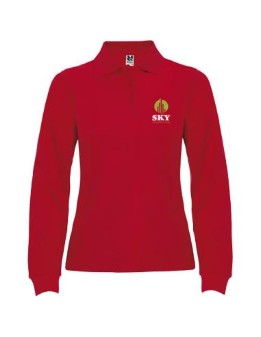 Polo de manga larga para mujer N1I46366R