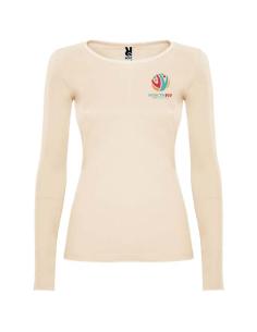 Camiseta de manga larga para mujer N1H18121R 2
