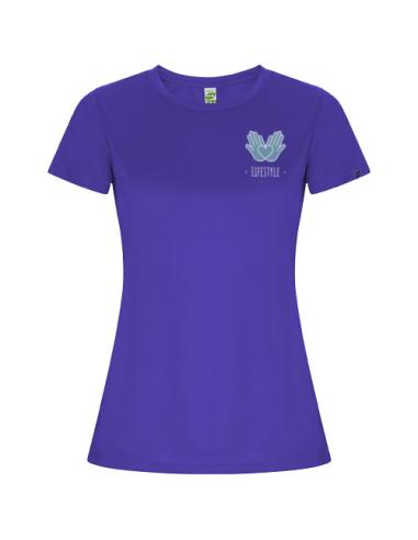 Camiseta deportiva de manga corta para mujer N1E38240R